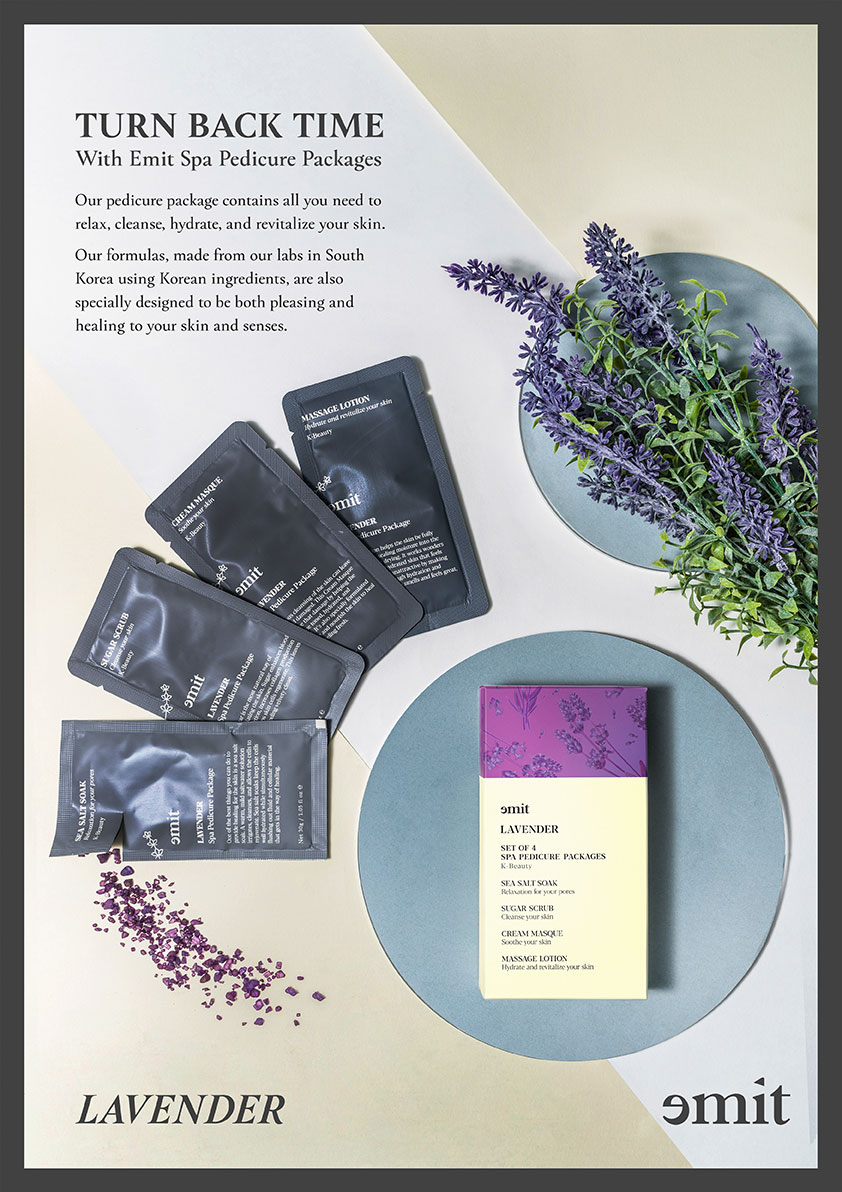 Hand Lotion, Body Lotion, Spa Pedicure Emit Beauty